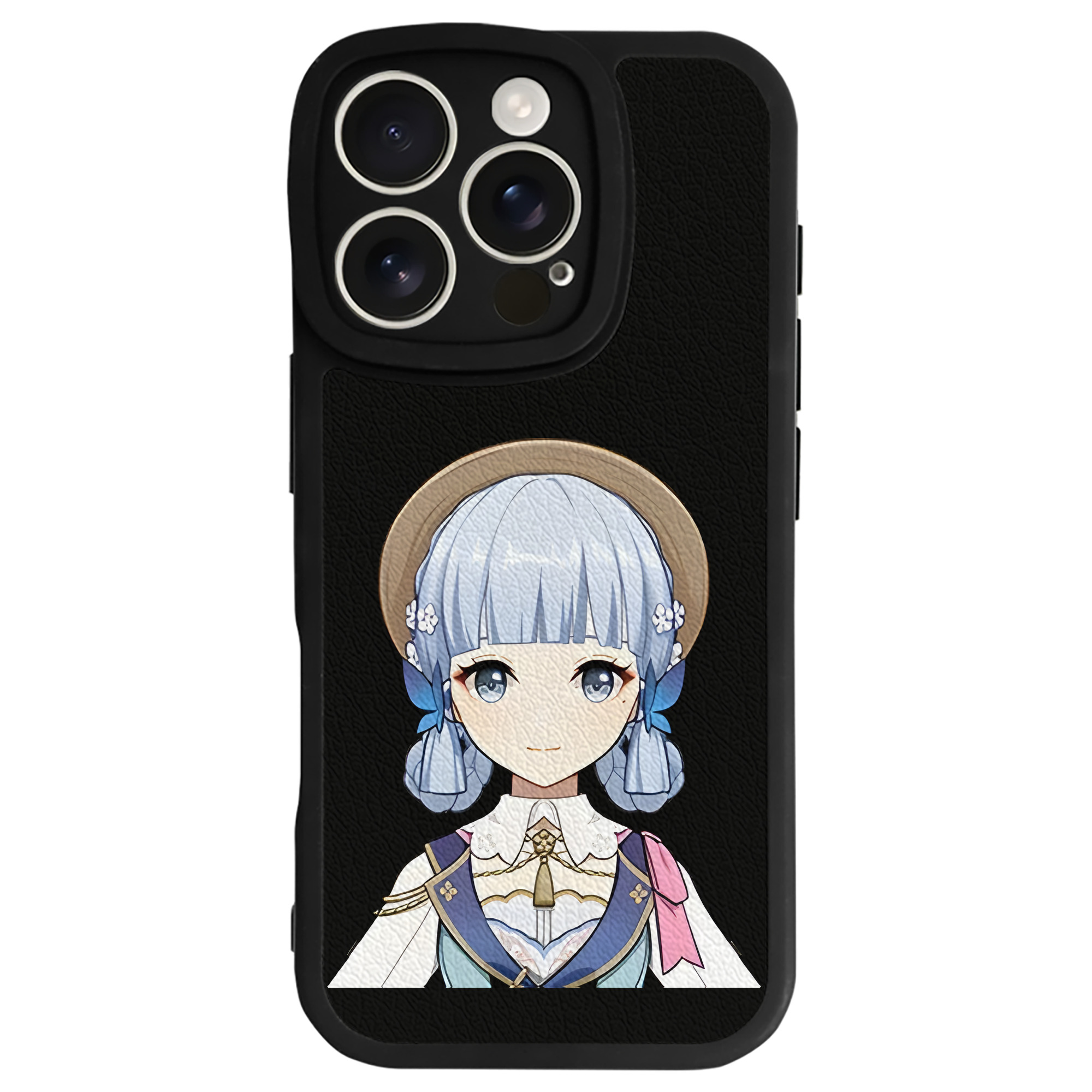 げんし神 神里綾華 神宮寺レン genshin Kamimiya Ren 【iPhone 16シリーズ対応】シリコンスマホケース（レザー調） 材質：シリコン